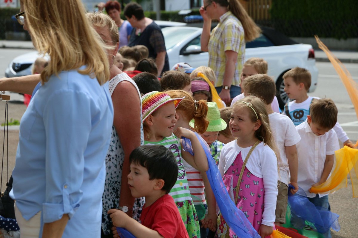 Kindergarten Jubiläum mit Pfarrfest | Pfarrei St. Pius