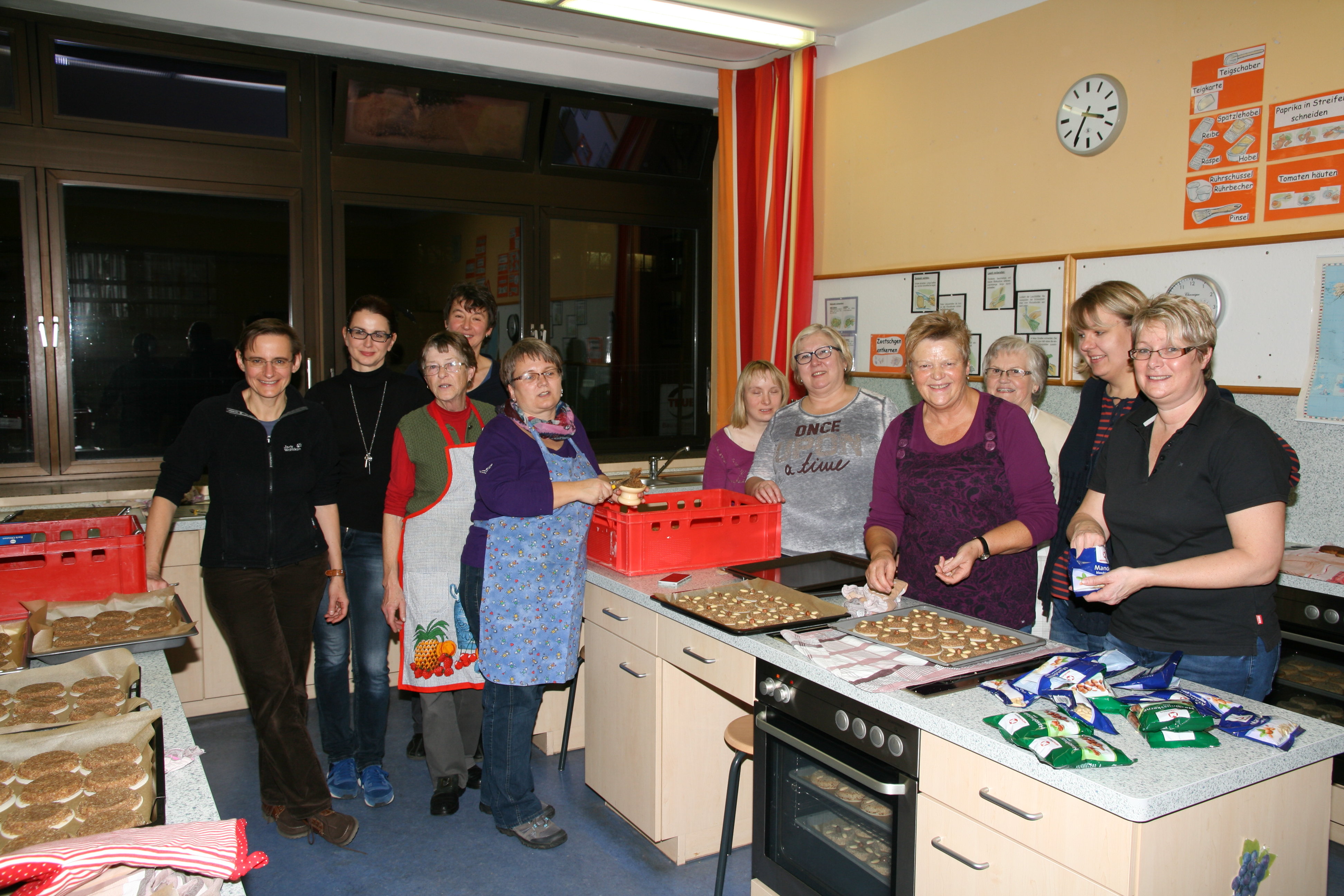 , Das Team der Bäckerinnen