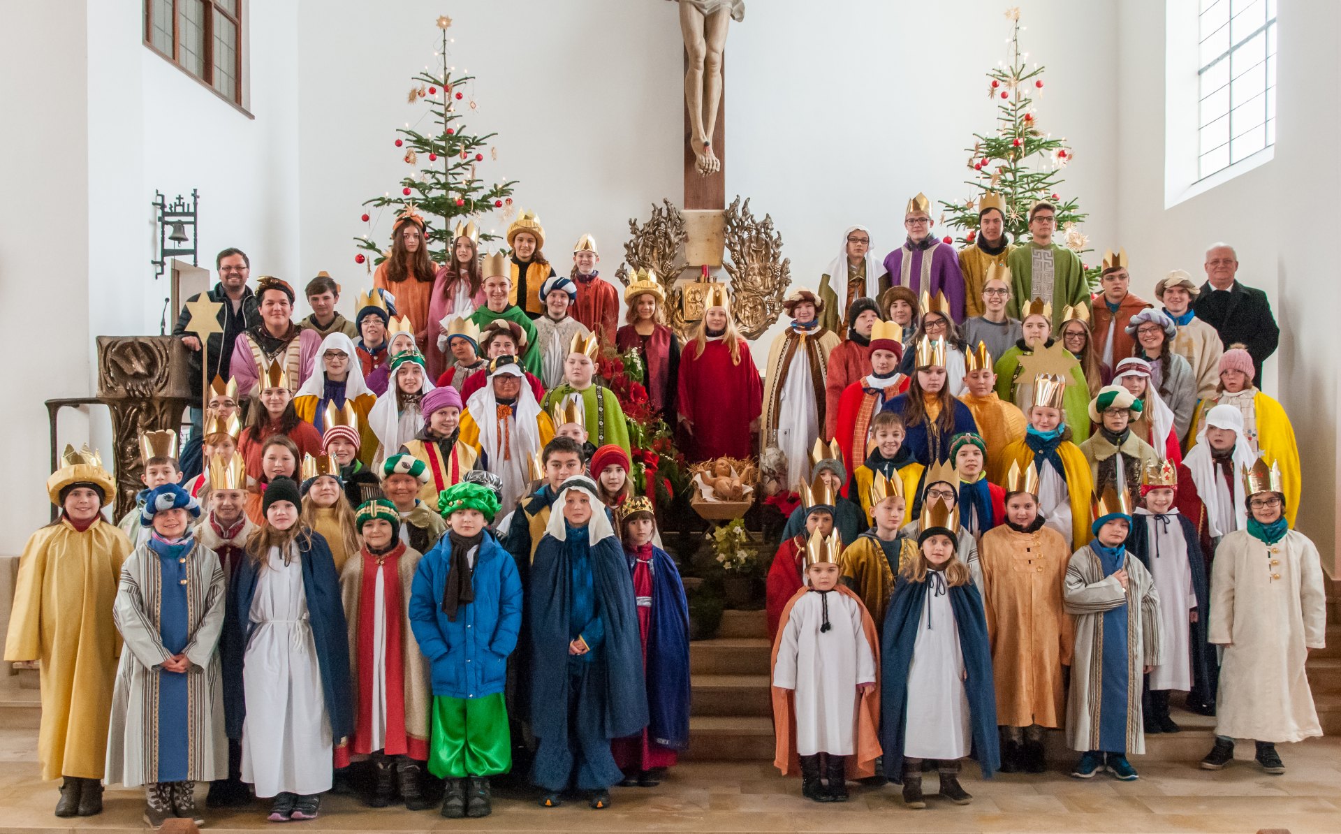 , Rückkehr der Sternsinger, Foto: Holst